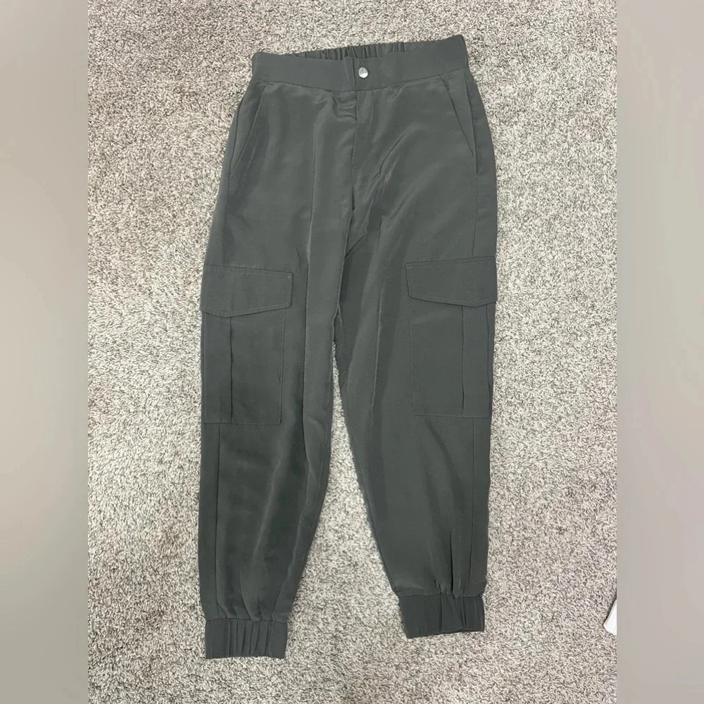 Green Zara Jogger Pants - Picture 5 of 5
